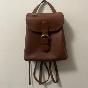 Rare Vintage Coach Mini Bantam Backpack British Tan 4152 MADE IN USA Soho Line.